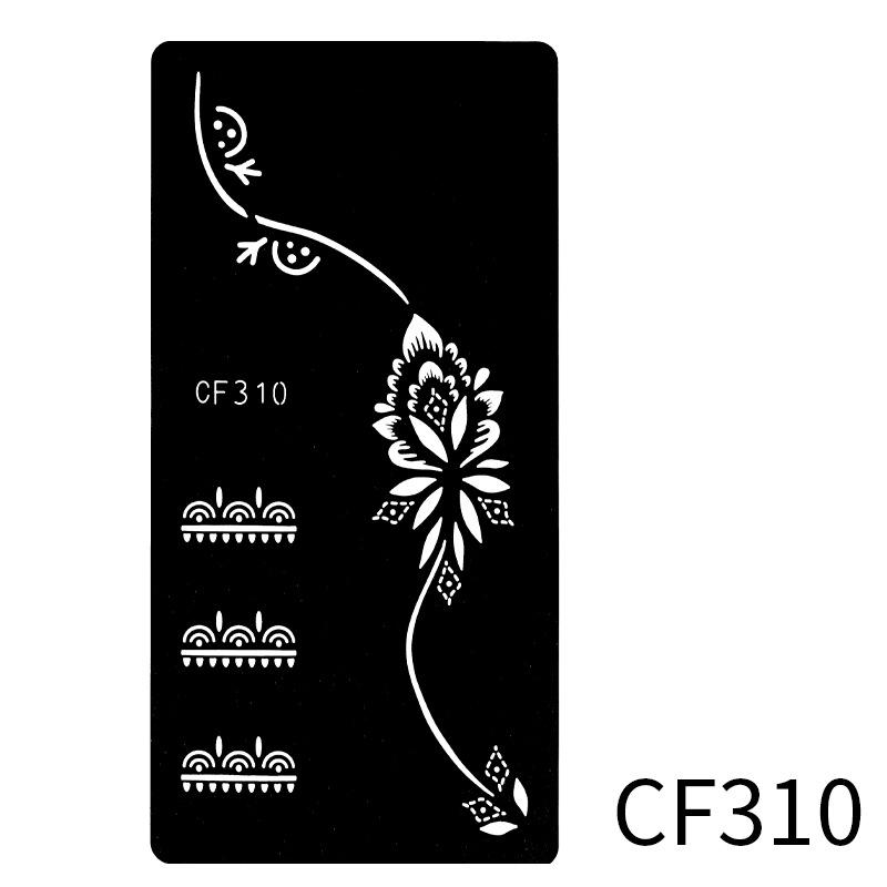 Autocolant de Frumusețe Autocolant Tatuaj Gol Șablon Autocolant Tatuaj Indian Hannah 3D