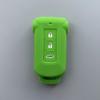 Silicone Car Key Cover Case for Mitsubishi Delica D5 Outlander 2014 Pajero Remote Key Car Accessories Bag