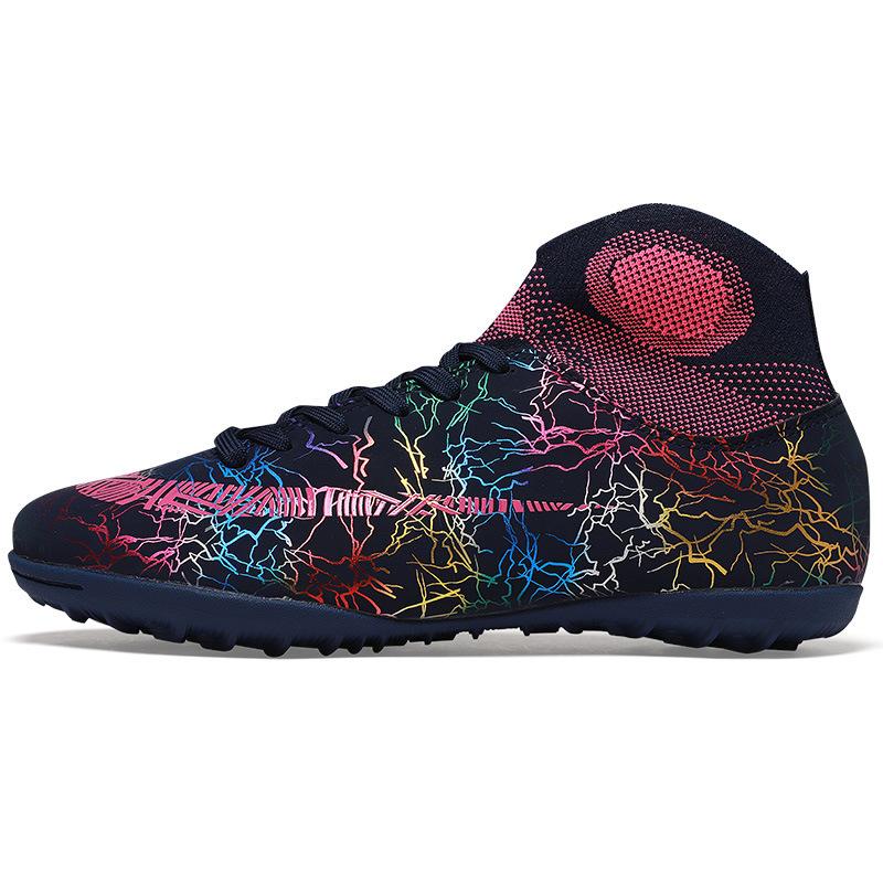 

Весна и лето новые футбольные бутсы с жесткой подошвой модная детская спортивная обувь для улицы длинные ногти короткие ногти кроссовки шипы для травы 35
