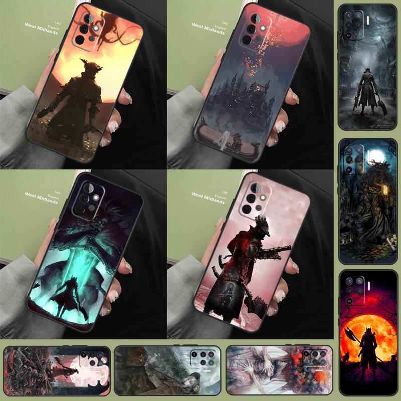 Carcasă Bloodborne Dark Souls Pentru Samsung Galaxy A54 A34 A14 A13 A33 A53 A73 A12 A22 A32 A52 A51 A71 A50 A70