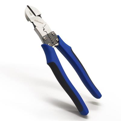 KAIHAOWIN 205mm Nippers with Thin Wire Precision Crimping Pliers for Iron Tool Heavy-Duty Electrician's Blades, Cutter, Wire, Multi-Purpose