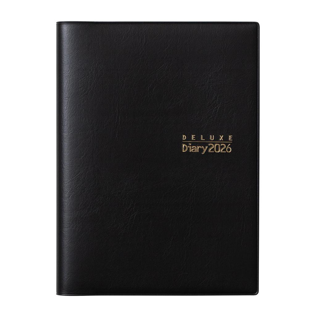 Kyokuto Business January B30326 Planner, 2026, Start, 15-Month Weekly, A5, Black,