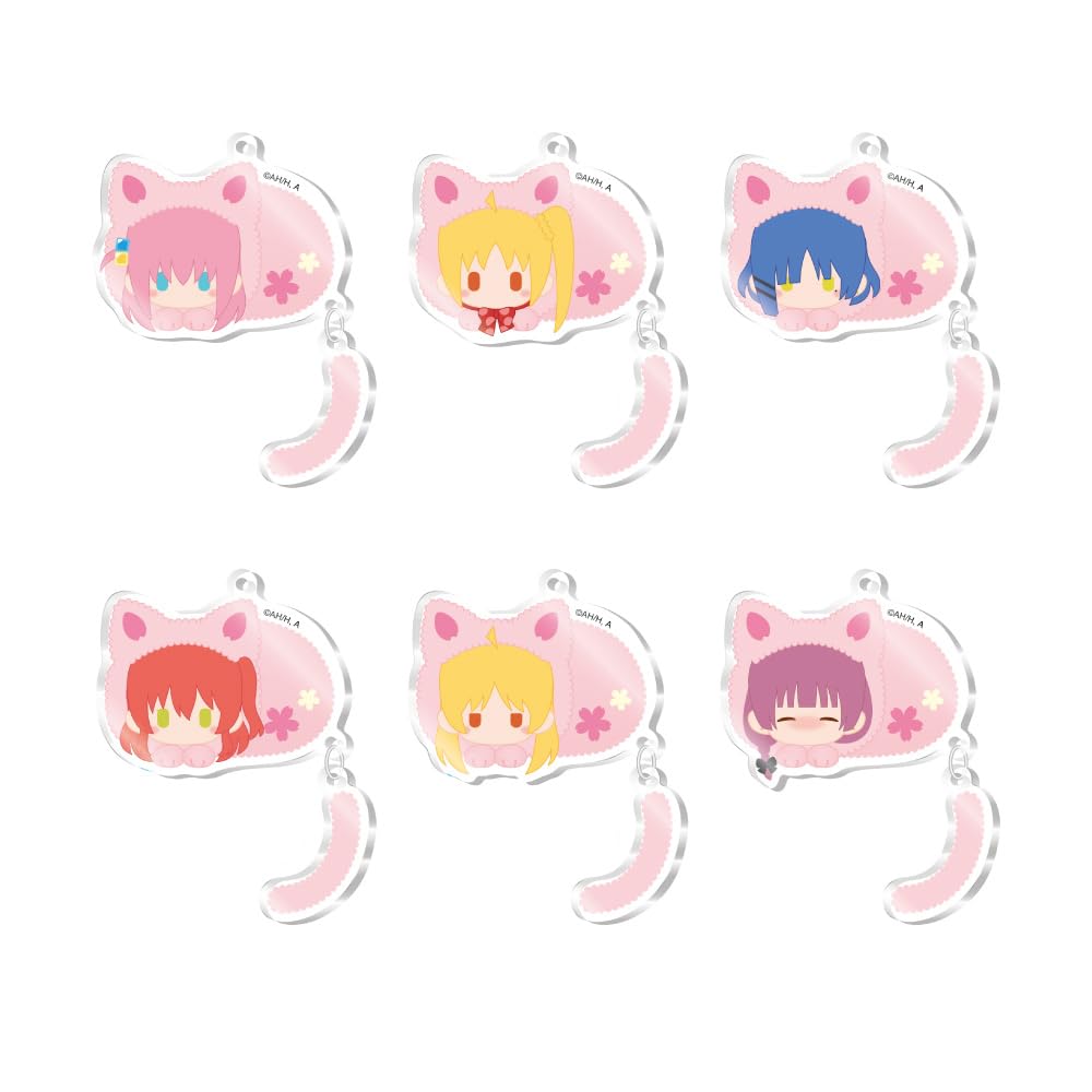 

Anime the Dangling Acrylic Keychain Box of 6 Bocchi Rock!