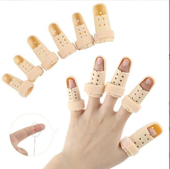 Fixed Finger Sleeve PE Basketball Finger Protector Set - 5 Extendable Splints In Stock Fixed Finger Sleeve