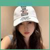 Fashionable Cotton Baseball Hat With Curved Brim And Adjustable Fit For Daily Use