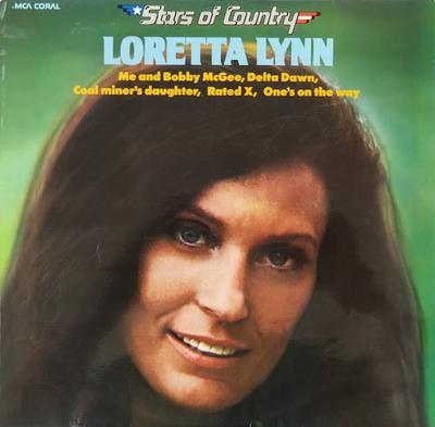 LP Record LORETTA LYNN - Loretta Lynn 5C05096553 MCA Coral 1974 Netherland Country Used