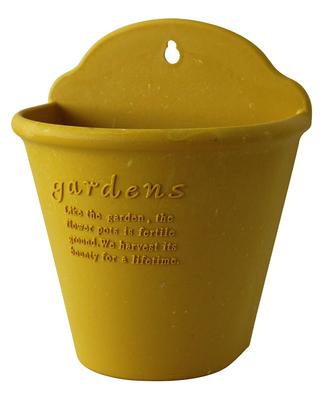 Κρεμαστή Οικολογική ΓλάστραΚρεμαστή Γλάστρα 210 Μουστάρδι "Hachiman gardenspapier"