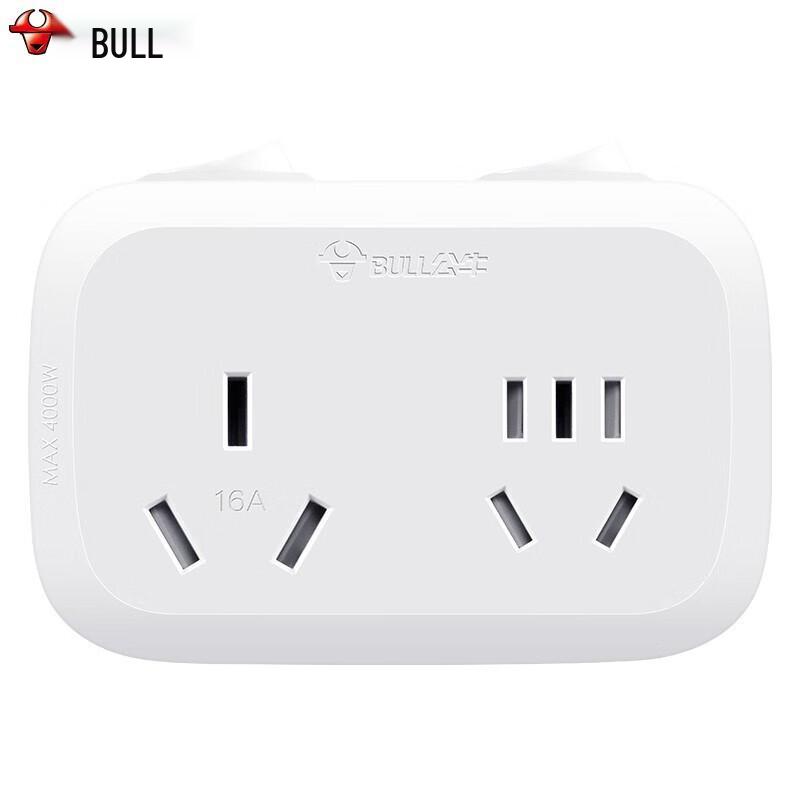 BULL 16A Input Dual Outlet Power Adapter