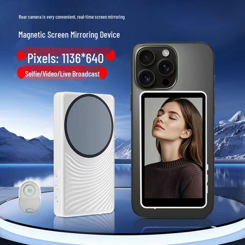 Magnetic Selfie Phone Screen Mirroring Device for Streaming and Travel Screen Mirroring Device