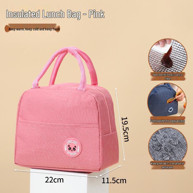 Insulated Bento Lunch Tote - Waterproof and Oilproof Meal Carrier