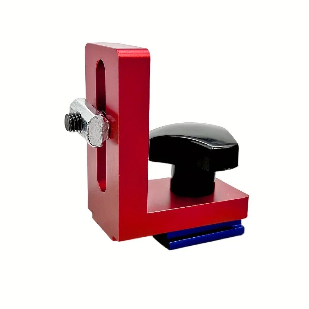 

Woodworking T Track Limiter Miter Fence Connector Aluminium Alloy Miter Track Stop Block Saw Table Sliding Bracket Chute Limiter