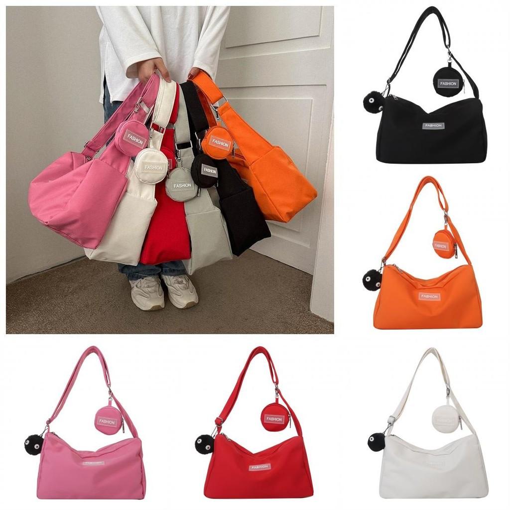 Oxford Material Small Crossbody Bag With Zipper Closure And Phone Pocket For Casual Daily Use