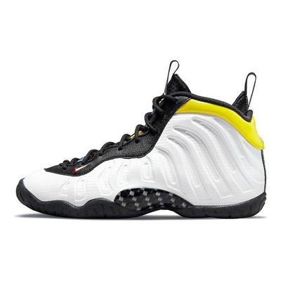 Little Posite One GS Motorsport Kinder-Sneaker Weiß Schwarz Game-Royal DJ5797-100