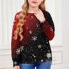 Christmas Day Sweatshirts For Children Boys And Girls Knit Sweater Cute Shirt Fall Crewneck Pullover Tops