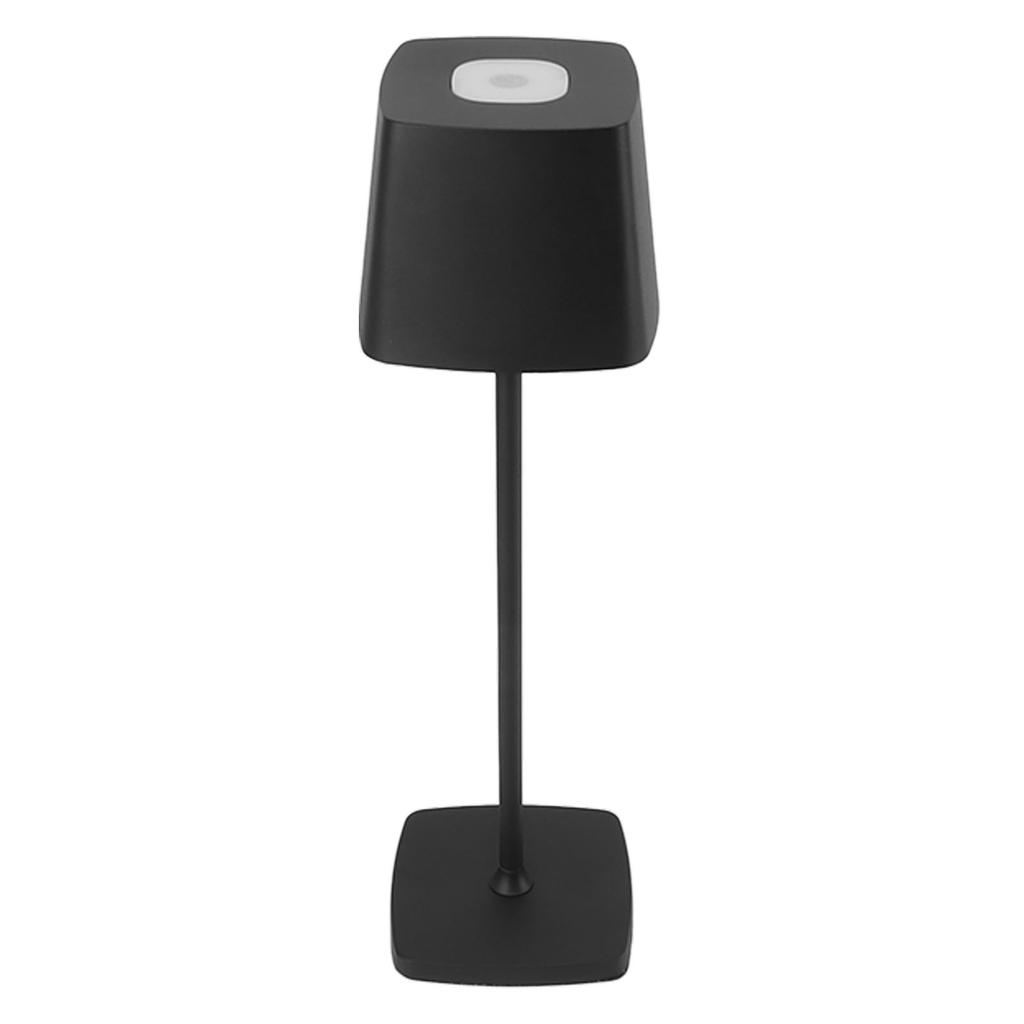 Rechargeable Table Lamp Black Eye Protection 5200mAh 8?12 Hours Aluminum Bar Desk Lamp for Bedroom