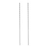 2pcs 3mm Diameter Auger Drill Bit HSS Material Extra Long Drill Bit  For Woodworking