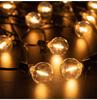 G40 Kunststoff-Glühbirnen: Weihnachtsdekoration, Runde Kugeln, Europäischer & Amerikanischer Standard, 110-220V, Lichterkette mit 25 Ersatzbirnen.