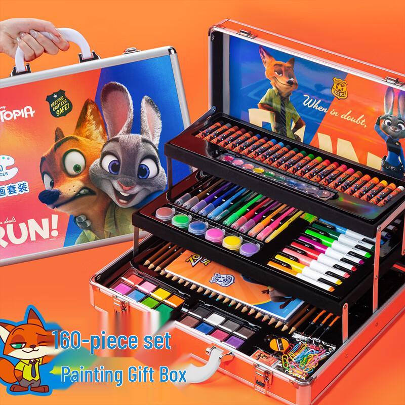Disney Zootopia 160-Piece Deluxe Art Set