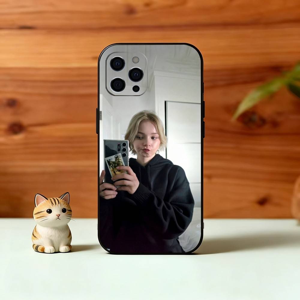 E-Myers Phone Case For iPhone 17, 16,15,14,13,12,11 Plus,Pro Max, Others Soft Black Cover