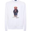Polo Bear Graphic Print Crewneck Fleece Sweatshirt Men Sweatshirt 710749332-003