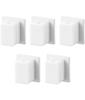Yamazaki Smart Cable Magnetic Cable 2cm W X D X 2cm H 10193 Clips, Holders, 5-Piece Set, White, 1.4cm (Each Clip)