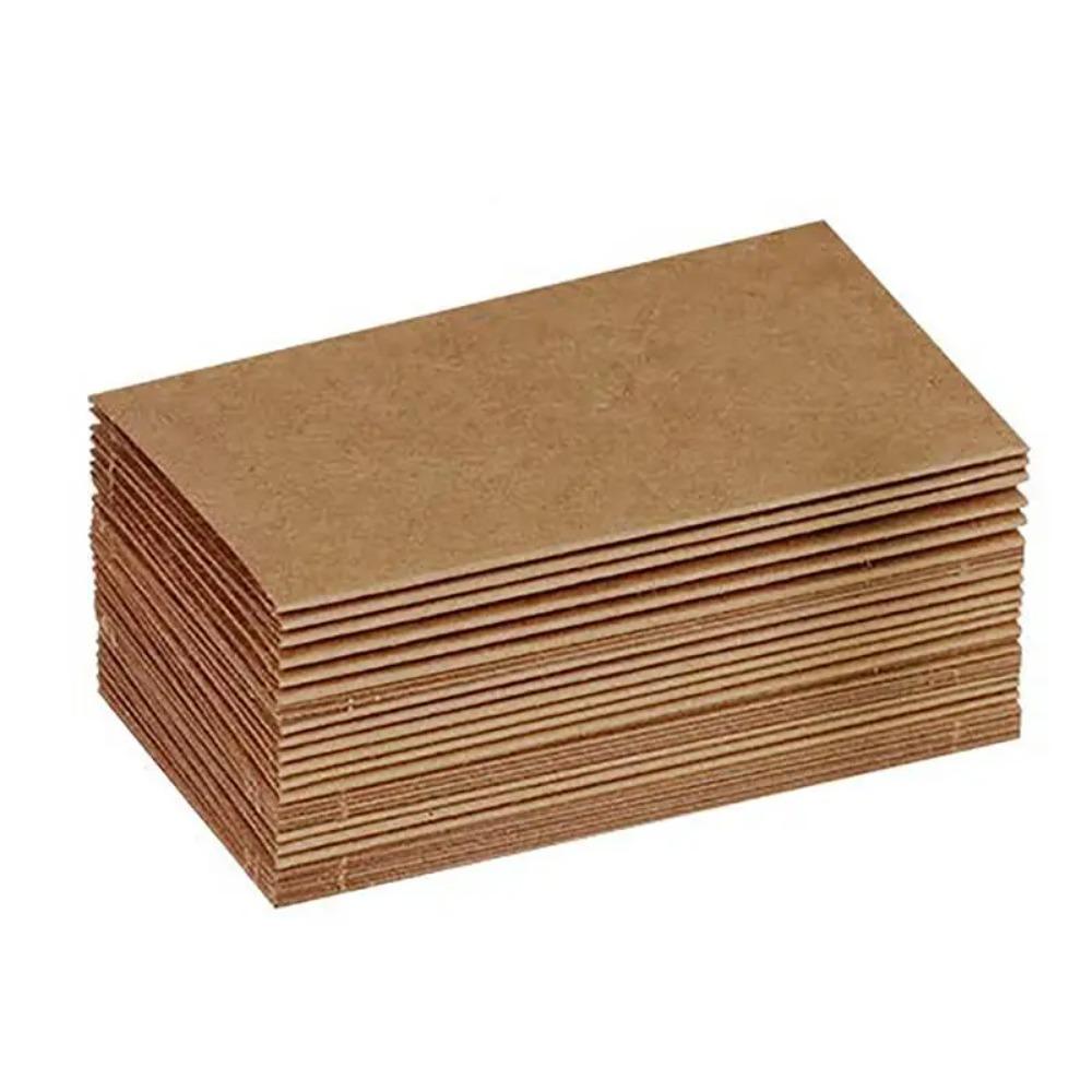 10pcs Kraft Paper Wedding Place Cards Blank Seating Number Card Signature Cards  Bridal Shower