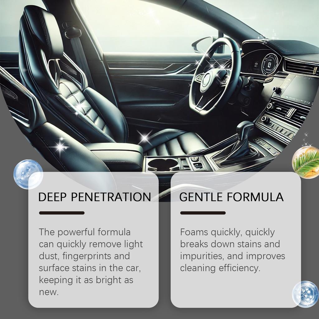 Rayhong Car Interior Cleaner Seat Headliner Dashboard Waterless Stain Remover Foam Cleaner