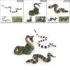 Realistic Snake Model Pvc Reptile Figure For Kids Educational Display And Decor