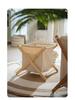 Solid Wood Foldable Laundry Basket for Bedroom and Bathroom Storage