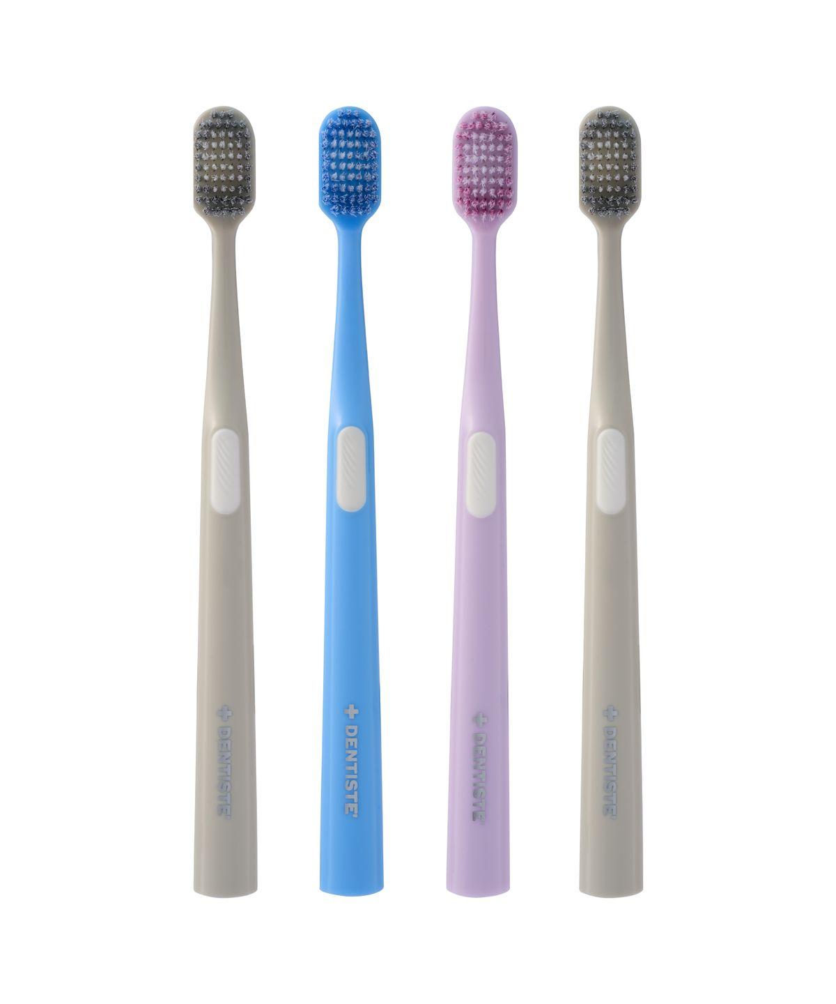 Advanced Care Wide Spiral Bristle Toothbrush x 4 (Random Color)