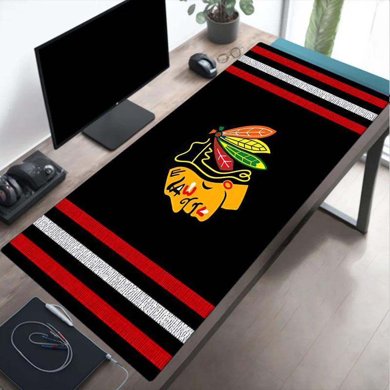 Blackhawks Mouse pad, Gaming Mouse Pad, keyboard pad, Desk Decor for computer notebook Fan Gift Birthday Gift