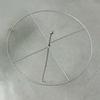 Rust-Proof Metal Plant Support Ring Weather-Resistant Garden Plant Holder  Plant Growth Fixing