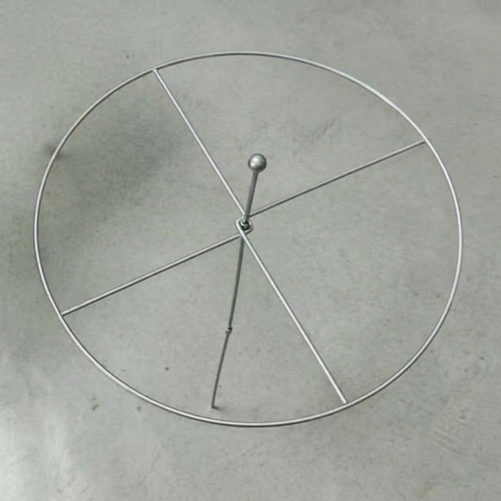 Rust-Proof Metal Plant Support Ring Weather-Resistant Garden Plant Holder Plant Growth Fixing