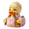 Artistic Resin Animal Statue Parton Memorial Duck, Dolly Duck Figurine, Country Music Statue, Guitar-Themed Small Desktop Display Piece Decorative