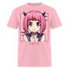Camiseta Punk Malvada de Anime Japonês de Demônio Fofa - Camiseta Pastel Menhera Kawaii