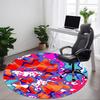 1 Stück Abstrakter Kunst Stuhl Teppich für Büro, Rutschfest, Weich und Langlebig, Büroteppich zur Dekoration, Perfekt für Büro yy260325077