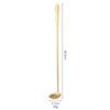 Stainless Steel Long Handle Teaspoon For Cocktails, Ice Coffee, And Tea - Mixing Spoon With Easy Grip Handle