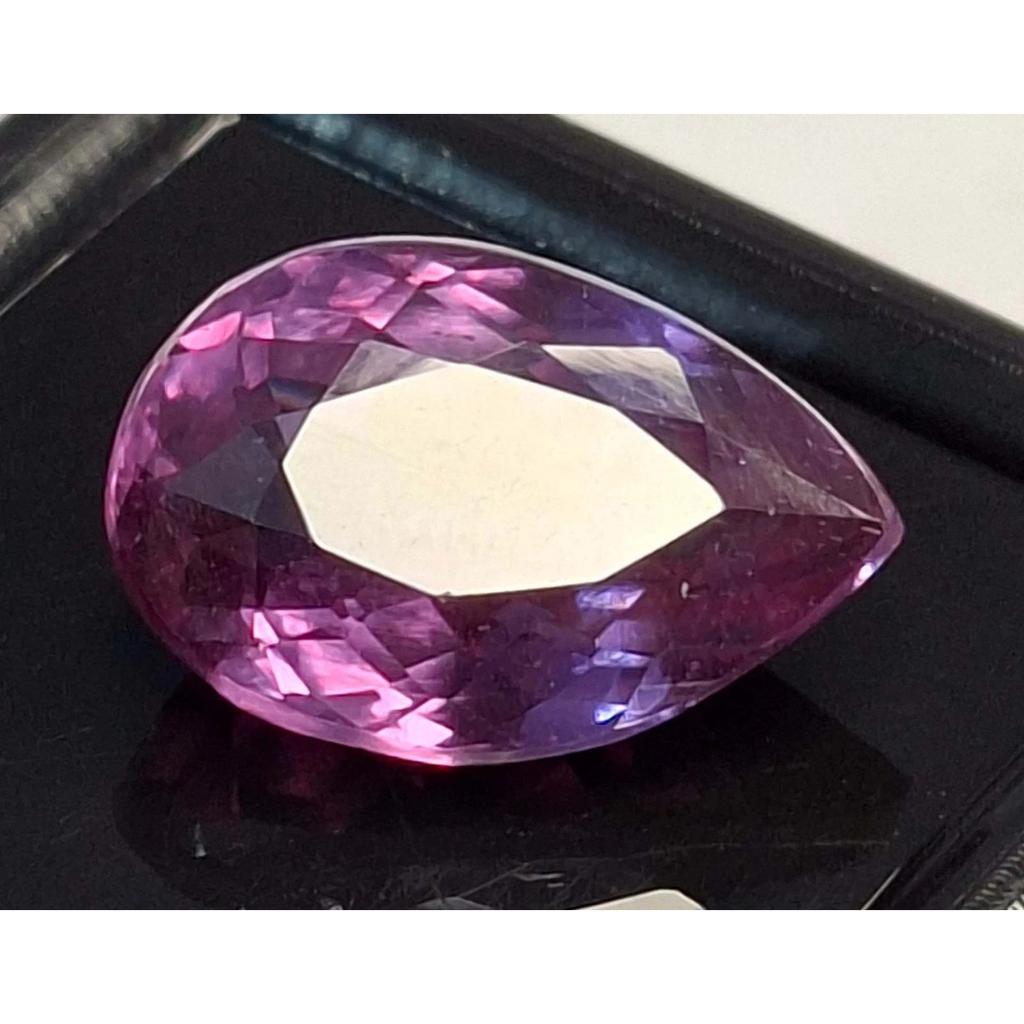Natural Purple Sapphire Pear Cut 7-9 Ct Flawless Certified Loose Gemstone