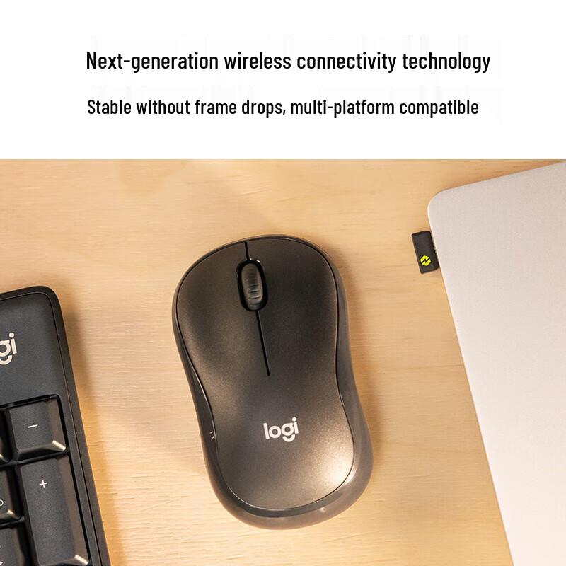 Logitech M240 Silent Dual-Mode Wireless Bluetooth Mouse