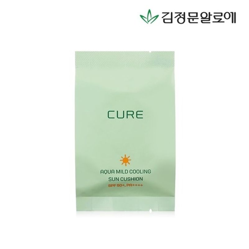 [Kim Jung-moon Aloe] Cure Aqua Mild Cooling Sun Cushion Refill Season 3