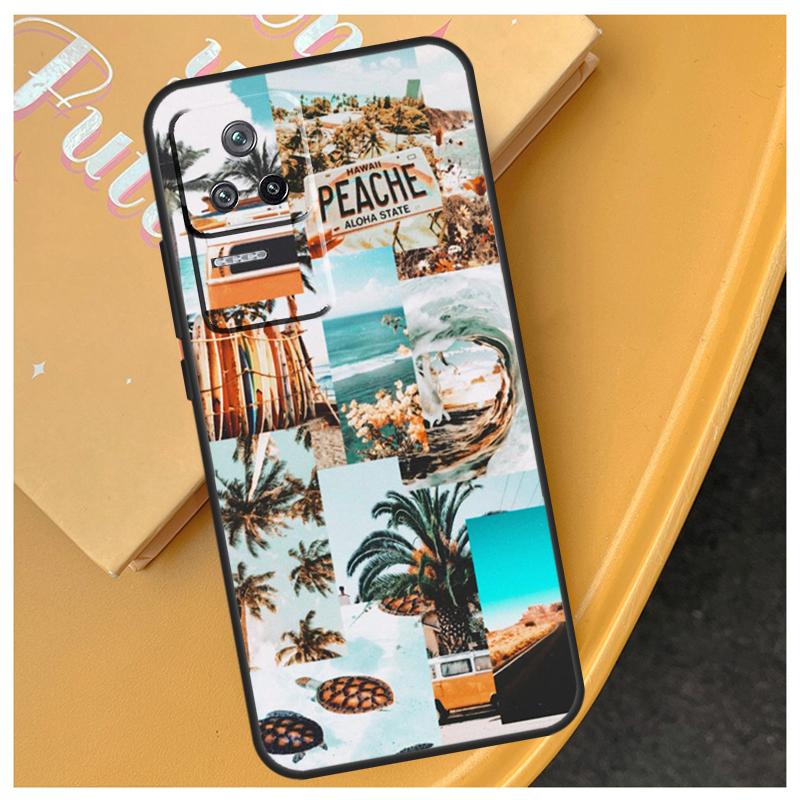

Beach Vibes Funda For Xiaomi 15 14 Ultra 17 Pro Max 13T 14T 15T POCO F5 F6 F7 Pro X5 X6 X7 F8 Ultra Case POCO X5 Pro