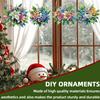4pcs Flower Animal DIY 2D Flat Diamond Painting Kits Hanging Diamond Art Kits Diamond Art Pendant for Home Decoration and Gift