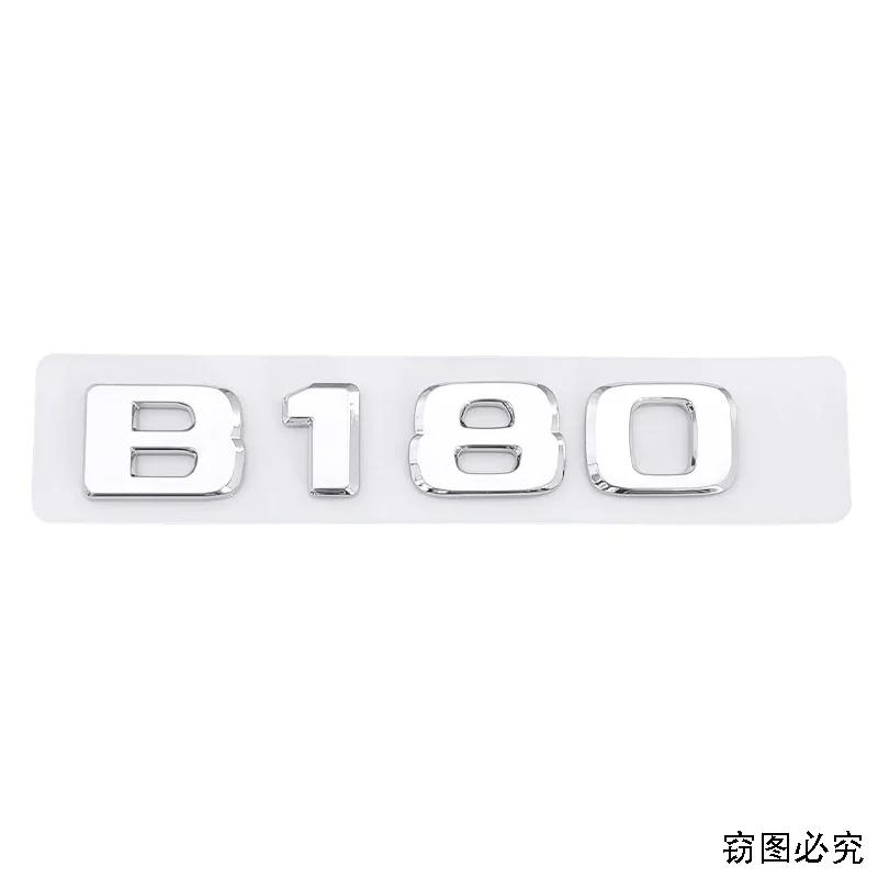 ABS Car Body Side Badge Letters Sticker Trunk Emblem for Mercedes O5 B180 B200 B220 B250 B260 Exterior Accessories YT5