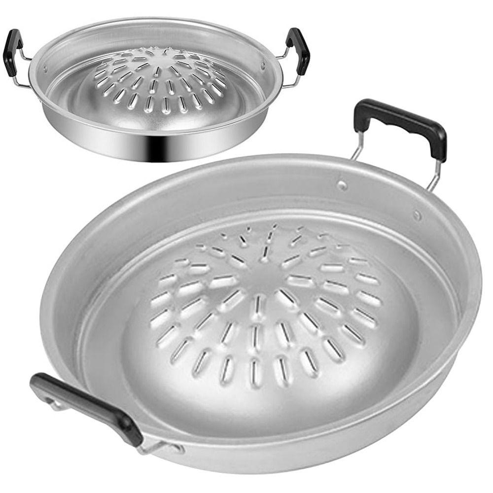 Circular Shape Laotian Hot Pot Portable Carbon Grill High Quality Thai Style Hot Pot  Business
