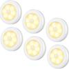 Rechargeable Rotating Motion Sensor Night Light for Bedroom, Stairway, Hallway, and Wardrobe