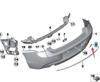 BMW 2 Series F22 Rear Bumper Tow Hook Cover, Unpainted (51127391807)