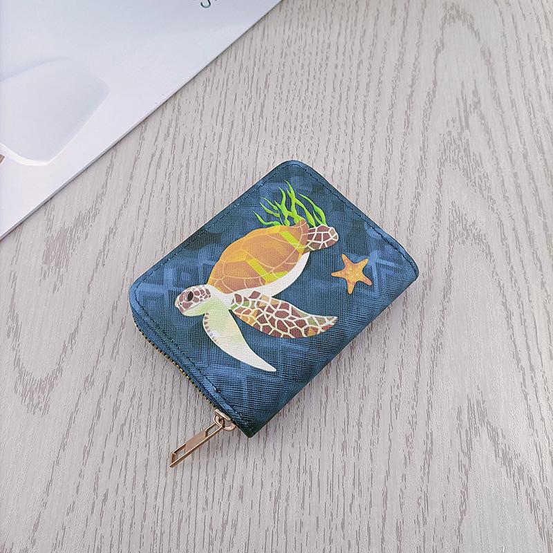 Women's Korean Style Cartoon Mini Wallet & Zipper Card Holder Coin Purse