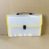 13 Pocket Handheld File Bag Dustproof Accordion File Folder  School Office Supplies