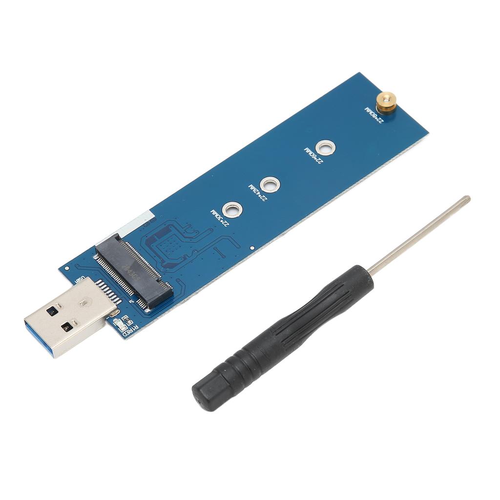 Adapter Card M.2 Key B SATA To USB3.0 Adapter Card with Screwdriver for Windows 2000 for Linux for OS X