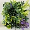 Contemporary Artificial Hedge Plants Plastic Greenery Fence Panel for Garden, Privacy Screen, Outdoor, Indoor Decor Floral Theme Decorative Swag for C